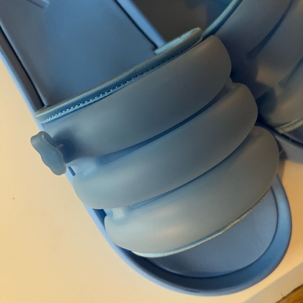 Adidas Zplaash Slides M9/W10 Blue Blast - Picture 4 of 7